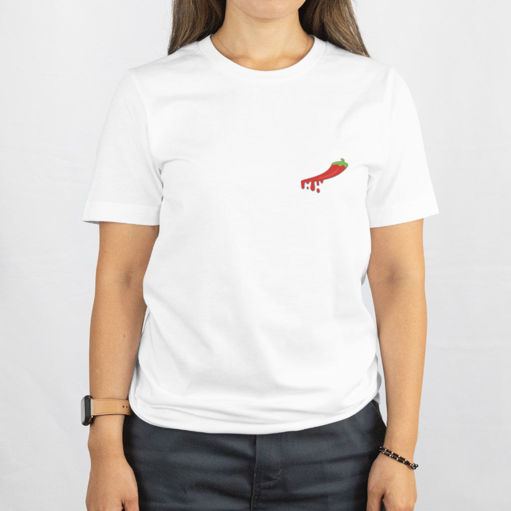 🌶 PICANTE TEE – JALAPEÑO DRIP LOGO🌶